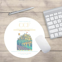 Thumbnail for Carcassonne Airport CCF Mouse-Pad Round - White