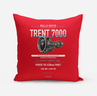 Thumbnail for TRENT 7000 design on red pillow