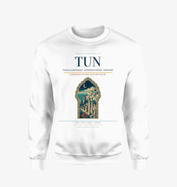 Thumbnail for Tunis-Carthage International Airport (TUN) design on white sweatshirt