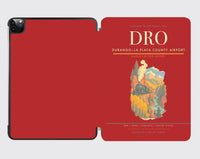 Thumbnail for Durango–La Plata County Airport (DRO) design on red ipad tablet case