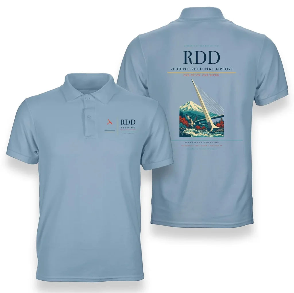 Redding Regional Airport RDD Light Blue