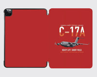 Thumbnail for C-17A Globemaster III design on red ipad tablet case