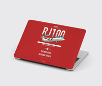 Thumbnail for Avro RJ100 design on red MacBook case