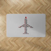 Thumbnail for Aviation Alphabet Floor Mat - view 7