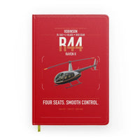Thumbnail for Robinson R44 Raven II design on red notebook