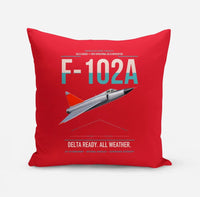 Thumbnail for F-102A Delta Dagger design on red pillow