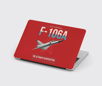 Thumbnail for F-106A Delta Dart design on red MacBook case