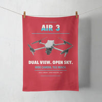 Thumbnail for DJI Air 3 design on red towel