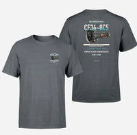Thumbnail for CF34-8C5 design on gray t shirt