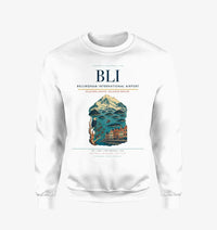 Thumbnail for Bellingham International Airport BLI Sweatshirt - White