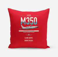 Thumbnail for Piper M350 design on red pillow
