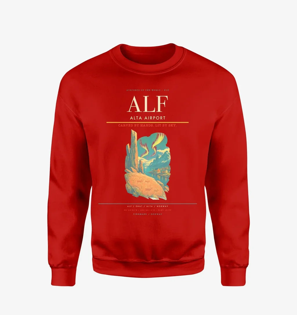 Alta Airport ALF Sweatshirt - Red