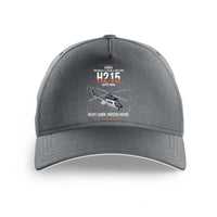 Thumbnail for Airbus H215 design on gray printed hat