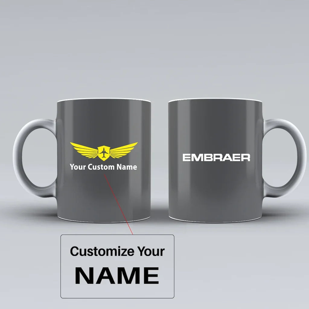 Customisable Embraer Mug - view 7