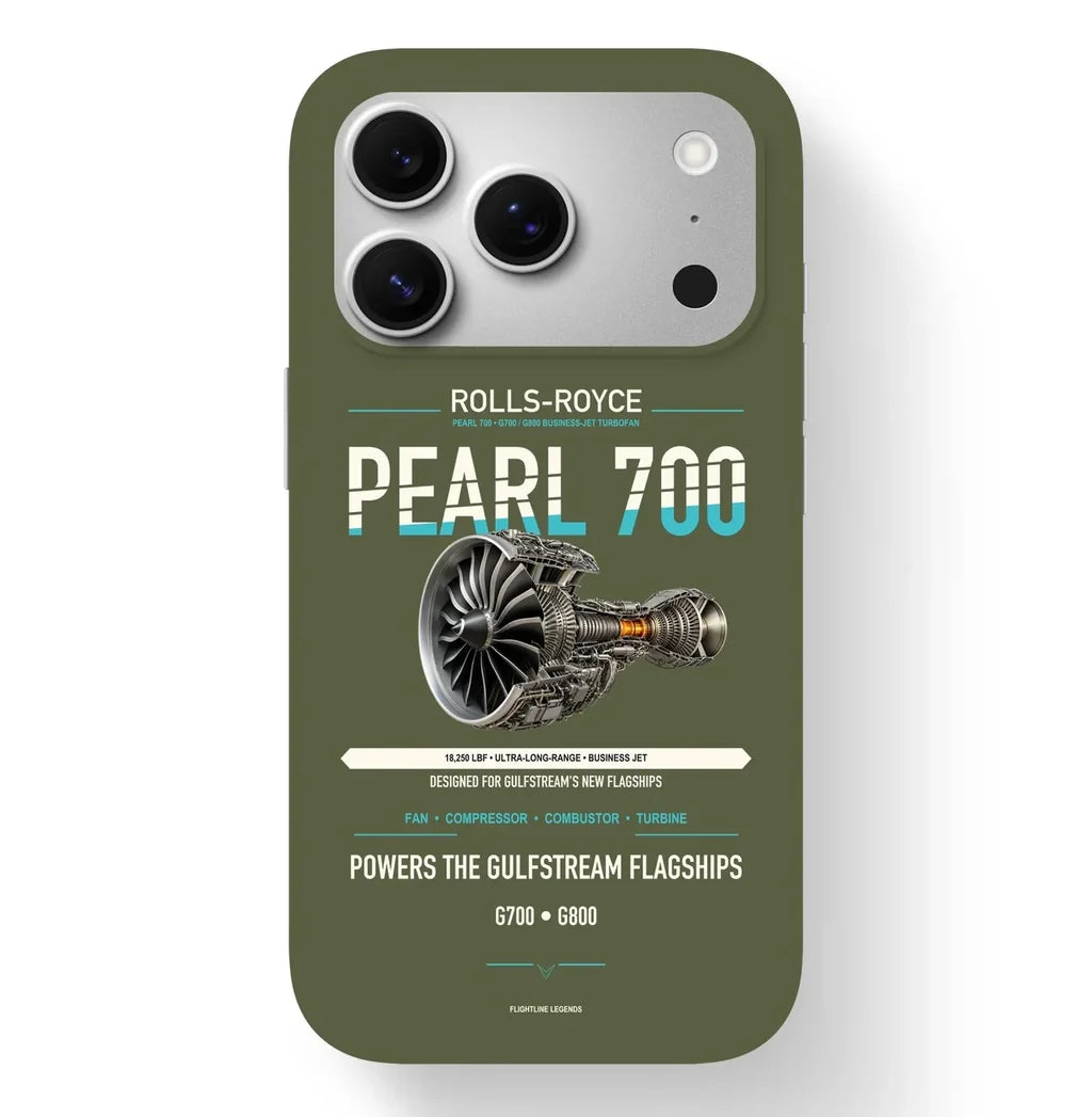 PEARL 700 Case design on green army iphone case