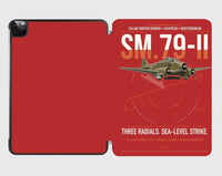 Thumbnail for Savoia-Marchetti SM.79-II Sparviero design on red ipad tablet case