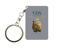 Thumbnail for Vadsø Airport (VDS) design on gray key chain