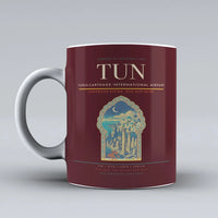 Thumbnail for International Airport TUN Mug design on dark red tunis carthage