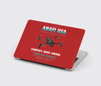 Thumbnail for Parrot ANAFI USA design on red MacBook case