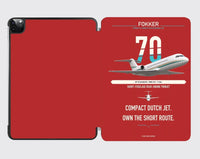 Thumbnail for Fokker 70 design on red ipad tablet case