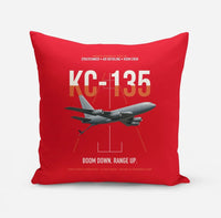 Thumbnail for KC-135 STRATOTANKER design on red pillow