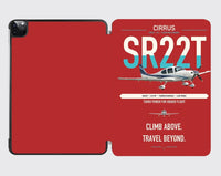 Thumbnail for Cirrus SR22T design on red ipad tablet case
