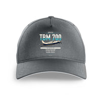 Thumbnail for Socata TBM 700 design on gray printed hat