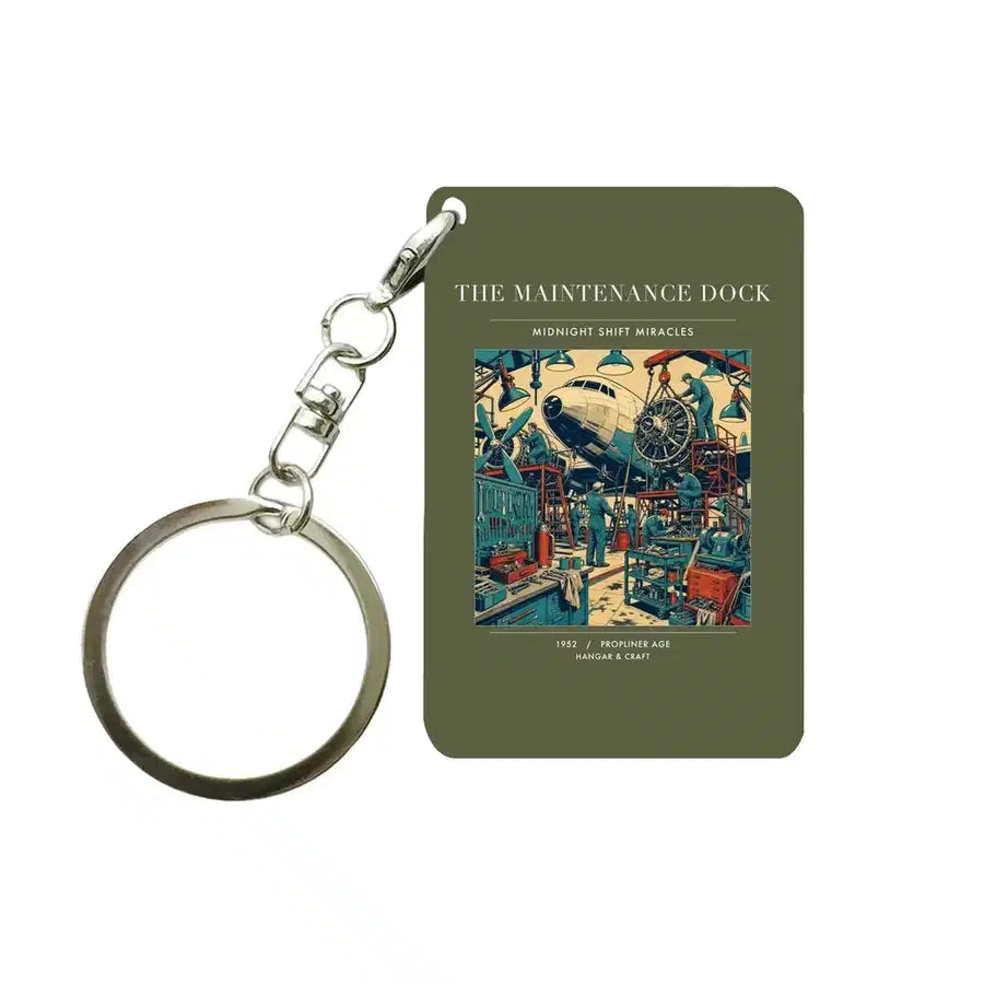 VINTAGE G4094 - The Maintenance Dock - Designed Key Chain design on greenarmy