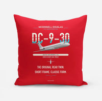 Thumbnail for McDonnell Douglas DC-9-30 design on red pillow
