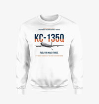 Thumbnail for KC-135Q Blackbird Tanker design on white sweatshirt