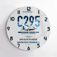 Thumbnail for Airbus C295 MPA/ASW design on light gray no frame wall clock