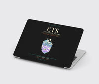 Thumbnail for New Chitose Airport Sapporo CTS - Snowfield Lavender Grid - Black