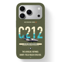 Thumbnail for CASA C-212-300 Aviocar Case design on green army iphone case