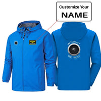 Thumbnail for Thrust We Trust Rain Jacket - view 7