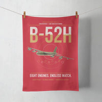 Thumbnail for B-52H Stratofortress design on red towel