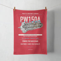 Thumbnail for PW150A design on red towel