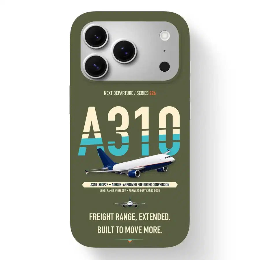 Airbus A310-300P2F Case design on green army iphone case