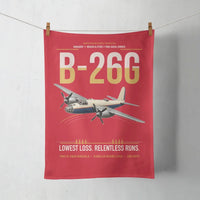 Thumbnail for B-26G Marauder design on red towel