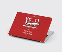 Thumbnail for NAMC YS-11A design on red MacBook case