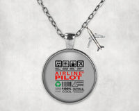 Thumbnail for Airline Pilot Label Necklace - view 7