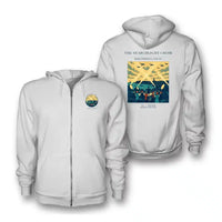 Thumbnail for VINTAGE G4504 - The Searchlight Choir - Premium Zipped Hoodie design on white