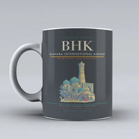 Thumbnail for Bukhara International Airport BHK Mug - Gray