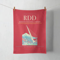 Thumbnail for Redding Regional Airport (RDD) design on red towel