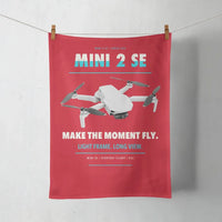 Thumbnail for DJI Mini 2 SE design on red towel