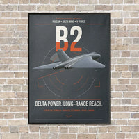 Thumbnail for Avro Vulcan B2 vertical canvas print - framed - gray background
