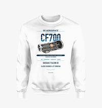 Thumbnail for CF700 design on white sweatshirt