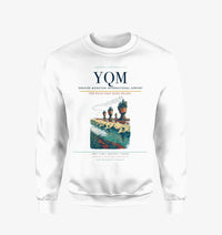 Thumbnail for Greater Moncton International Airport (YQM) design on white sweatshirt