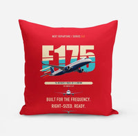 Thumbnail for Embraer E175 design on red pillow