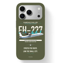 Thumbnail for Fairchild Hiller FH-227B Case design on green army iphone case