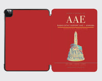 Thumbnail for Rabah Bitat Airport (AAE) design on red ipad tablet case